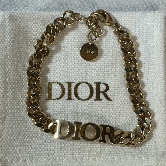 DIOR - Gold bracelet (R912) - Picture 3 of 3